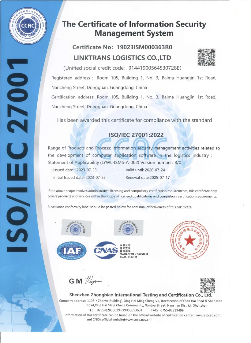 ISO/IEC 27001